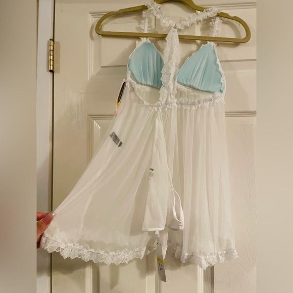 Babydoll lingerie by Cassandra size M 2 piece set - Picture 3 of 12